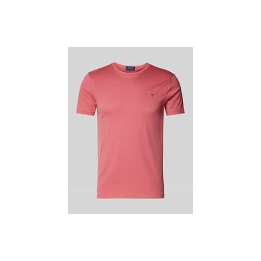 T-shirt z wyhaftowanym logo ze sklepu Peek&Cloppenburg  w kategorii T-shirty męskie - zdjęcie 178244366