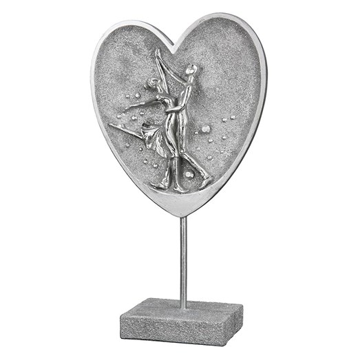 GILDE Figurka dekoracyjna w kolorze srebrnym - 17 x 30 cm ze sklepu Limango Polska w kategorii Dekoracje - zdjęcie 178244639