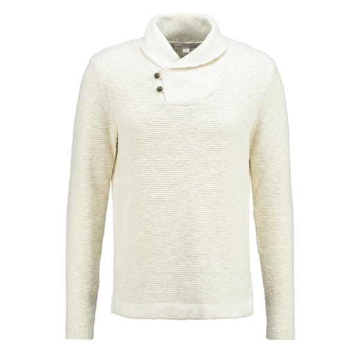 GAP Sweter off white zalando bezowy abstrakcyjne wzory