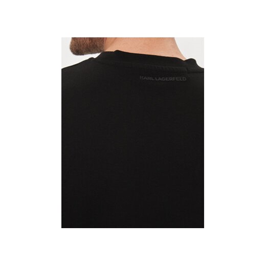 KARL LAGERFELD T-Shirt 755082 542224 Czarny Regular Fit Karl Lagerfeld M MODIVO