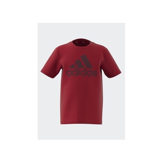 adidas T-Shirt Essentials Logo T-Shirt IJ6370 Czerwony Regular Fit 5_6Y MODIVO