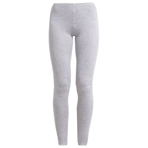 Zalando Essentials Legginsy light grey zalando szary abstrakcyjne wzory