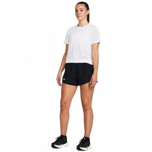Damskie spodenki do biegania Under Armour UA Fly By 3\'\' Shorts - czarne ze sklepu Sportstylestory.com w kategorii Szorty - zdjęcie 178253028