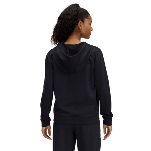 Damska bluza dresowa rozpinana z kapturem Under Armour UA Rival Terry FZ - czarna ze sklepu Sportstylestory.com w kategorii Bluzy damskie - zdjęcie 178253395