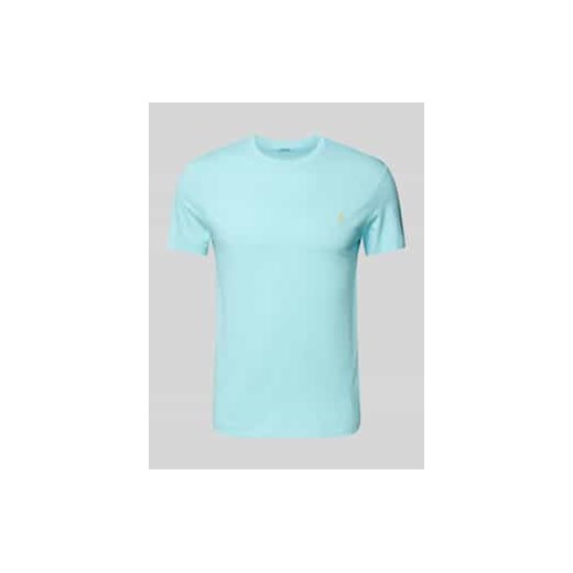 T-shirt z wyhaftowanym logo ze sklepu Peek&Cloppenburg  w kategorii T-shirty męskie - zdjęcie 178253576