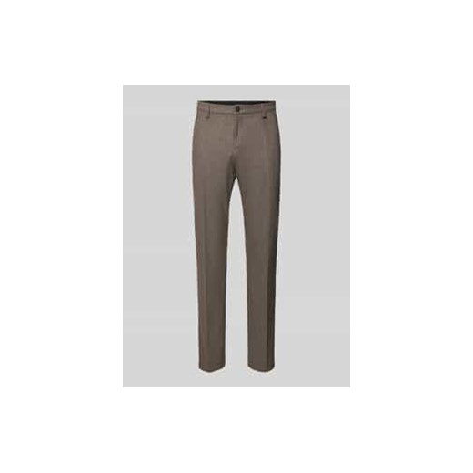 Spodnie do garnituru o kroju slim fit w kant model ‘Genius’ ze sklepu Peek&Cloppenburg  w kategorii Spodnie męskie - zdjęcie 178253626