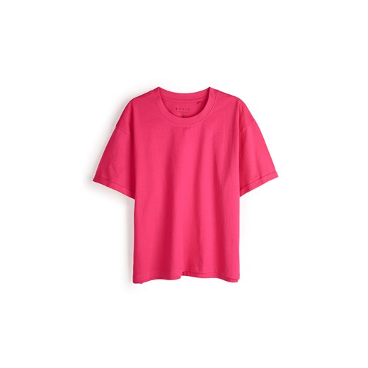 GATE T-shirt o luźnym kroju, wykonany z bawełny 34 ze sklepu gateshop w kategorii Bluzki damskie - zdjęcie 178254196