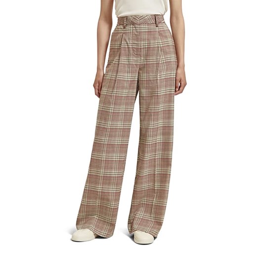 Scotch &amp; Soda Spodnie w kolorze zielono-jasnobrązowym ze sklepu Limango Polska w kategorii Spodnie damskie - zdjęcie 178254585
