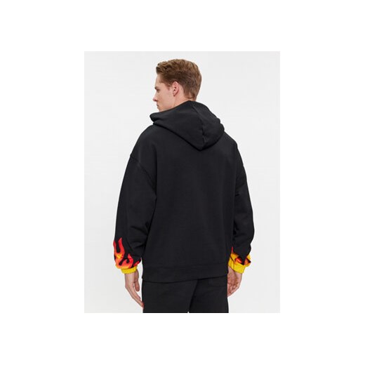 Hugo Bluza Droma 50504815 Czarny Oversize M MODIVO