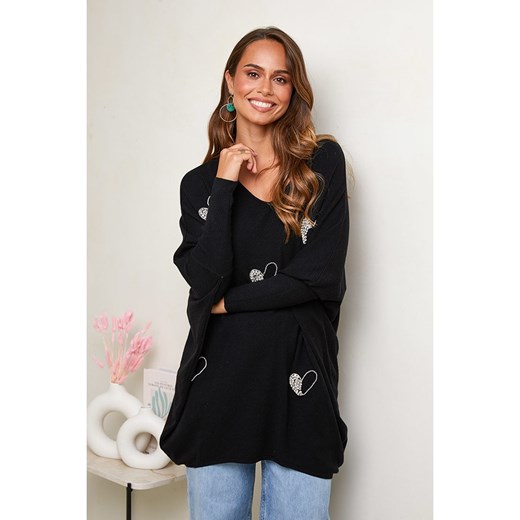 Soft Cashmere Sweter w kolorze czarnym ze sklepu Limango Polska w kategorii Swetry damskie - zdjęcie 178256217