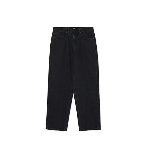 Cropp - Czarne jeansy baggy - czarny ze sklepu Cropp w kategorii Spodnie męskie - zdjęcie 178257076