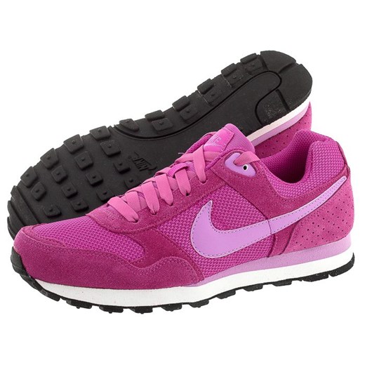 Buty Nike MD Runner (NI534-f) butsklep-pl fioletowy zamsz