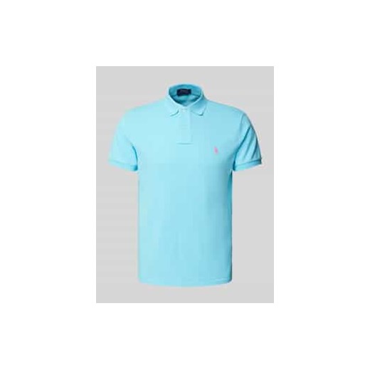 Koszulka polo z wyhaftowanym logo ze sklepu Peek&Cloppenburg  w kategorii T-shirty męskie - zdjęcie 178257746