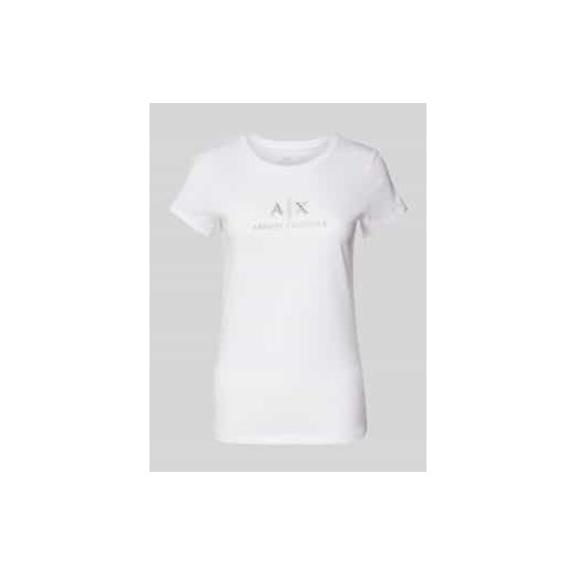 T-shirt z nadrukiem z logo ze sklepu Peek&Cloppenburg  w kategorii Bluzki damskie - zdjęcie 178257829