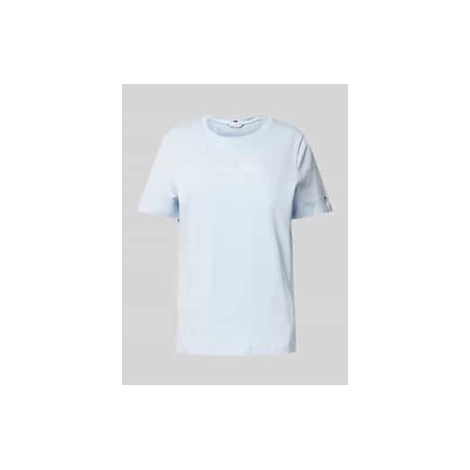 T-shirt z nadrukiem z logo ze sklepu Peek&Cloppenburg  w kategorii Bluzki damskie - zdjęcie 178257919