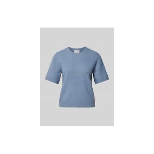 Sweter z dzianiny z prążkowanymi wykończeniami ze sklepu Peek&Cloppenburg  w kategorii Swetry damskie - zdjęcie 178257966
