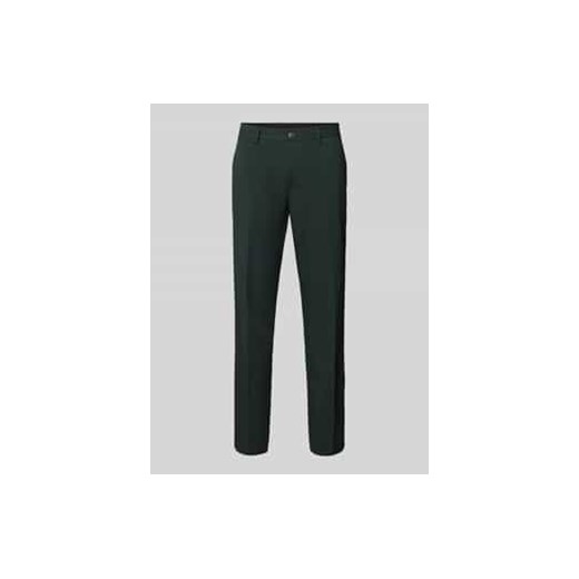 Spodnie do garnituru o kroju slim fit z zapięciem na guzik i zamek błyskawiczny ze sklepu Peek&Cloppenburg  w kategorii Spodnie męskie - zdjęcie 178257967