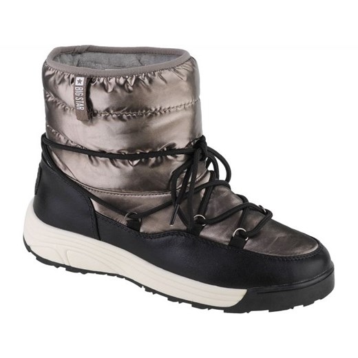 Buty Big Star Snow Boots W KK274275 szare ze sklepu ButyModne.pl w kategorii Śniegowce damskie - zdjęcie 178258168