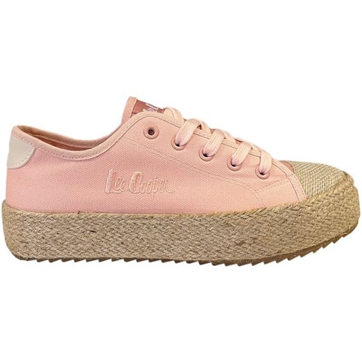 Buty Lee Cooper LCW-24-31-2190LA różowe ze sklepu ButyModne.pl w kategorii Espadryle damskie - zdjęcie 178258185
