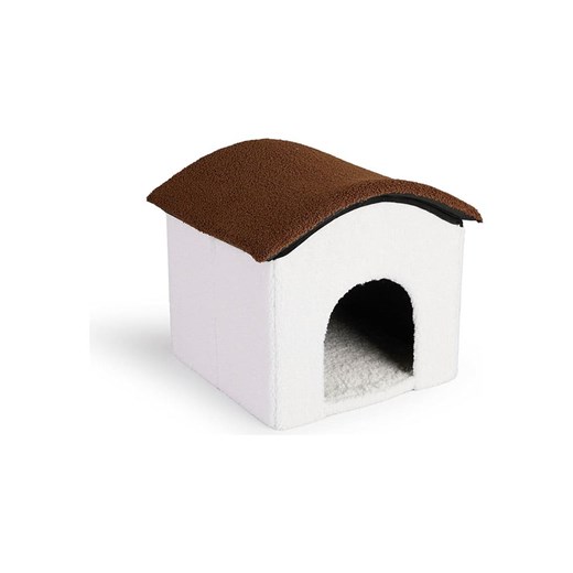 Lifa Living Domek w kolorze biało-brązowym dla zwierząt - 38 x 36 x 39 cm Lifa Living onesize promocja Limango Polska