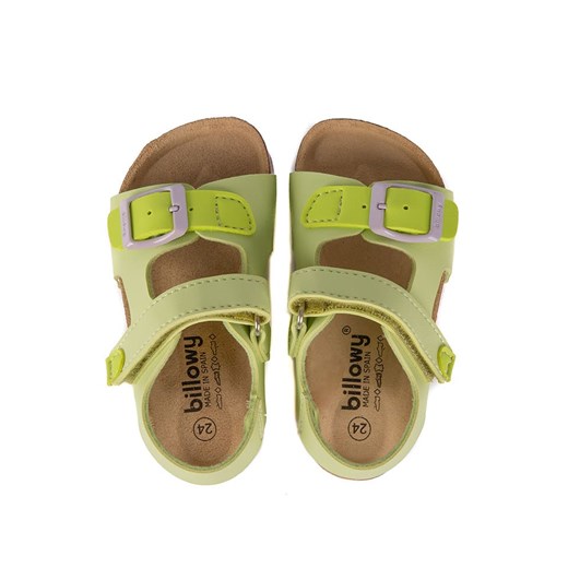 billowy Sandały w kolorze jasnozielonym Billowy 30 Limango Polska promocja