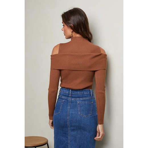 Joséfine Sweter &quot;Lorinci&quot; w kolorze jasnobrązowym Joséfine M okazja Limango Polska