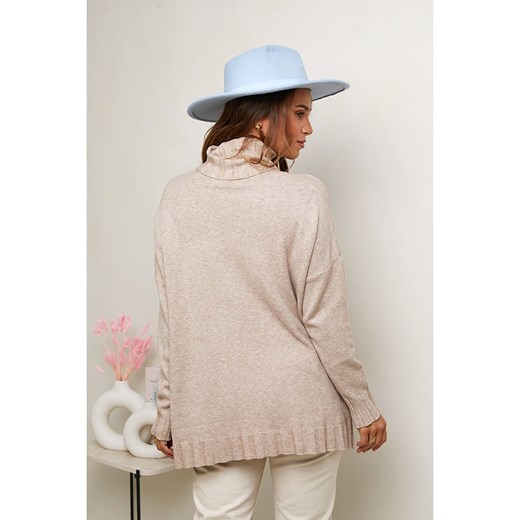Soft Cashmere Golf w kolorze beżowym Soft Cashmere 34/36 promocyjna cena Limango Polska