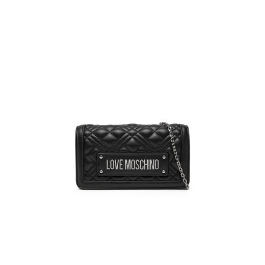 LOVE MOSCHINO Torebka JC5681PP1MLA000B Czarny ze sklepu MODIVO w kategorii Kopertówki - zdjęcie 178262438