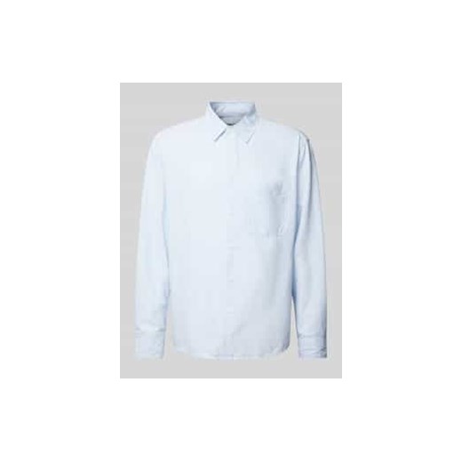 Koszula casualowa regular fit z kołnierzykiem typu kent ze sklepu Peek&Cloppenburg  w kategorii Koszule męskie - zdjęcie 178263429