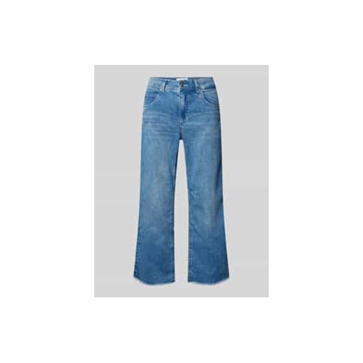 Jeansy o skróconym kroju ze sklepu Peek&Cloppenburg  w kategorii Jeansy damskie - zdjęcie 178264669