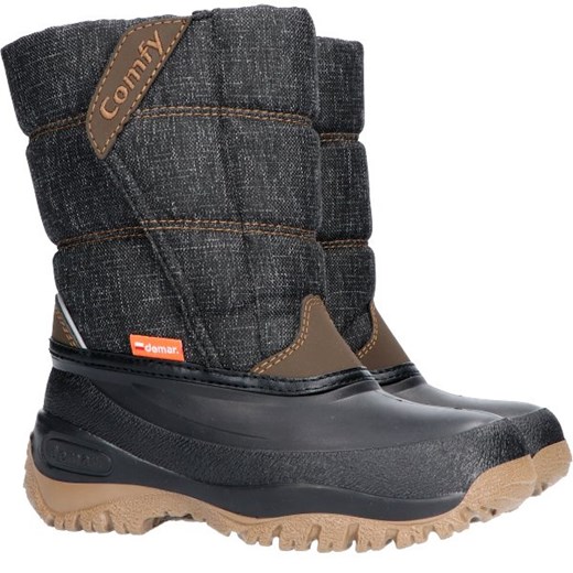 Śniegowce dziecięce COMFY w kolorze czarnym ze sklepu Demar24 w kategorii Buty zimowe dziecięce - zdjęcie 178264989