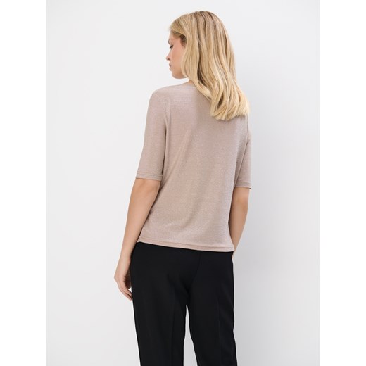 Bluzka damska Mohito z okrągłym dekoltem 