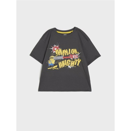 Sinsay - Koszulka Minionki - szary ze sklepu Sinsay w kategorii T-shirty chłopięce - zdjęcie 178267747