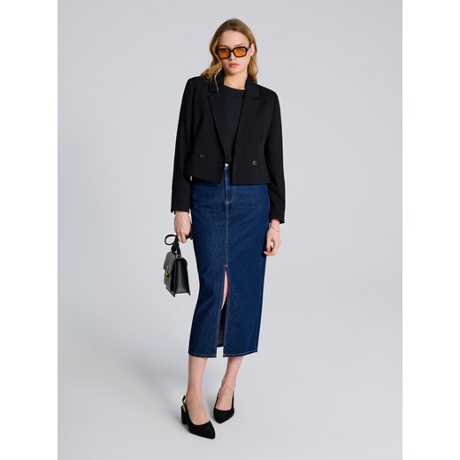 Sinsay - Koszulka basic - czarny Sinsay XXL Sinsay