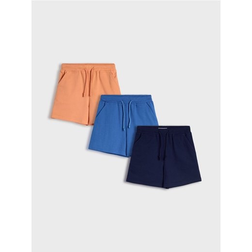 Sinsay - Szorty 3 pack - pomarańczowy ze sklepu Sinsay w kategorii Spodenki chłopięce - zdjęcie 178268938