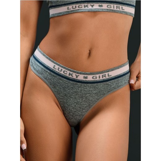 Sinsay - Majtki 2 pack - szary ze sklepu Sinsay w kategorii Majtki damskie - zdjęcie 178268965