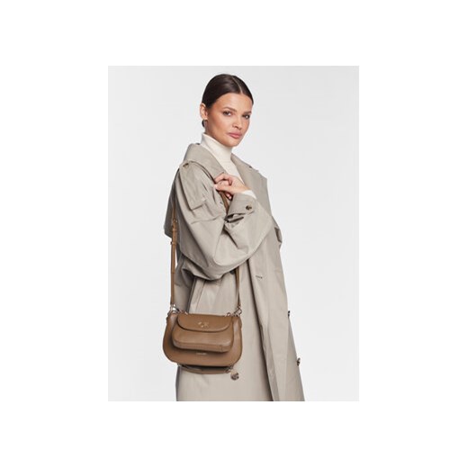 Calvin Klein Torebka Re-Lock Dbl Shoulder Bag K60K610183 Zielony Calvin Klein uniwersalny MODIVO