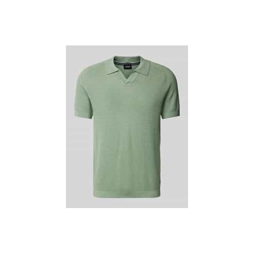 Koszulka polo o kroju regular fit z dekoltem w serek ze sklepu Peek&Cloppenburg  w kategorii T-shirty męskie - zdjęcie 178273497