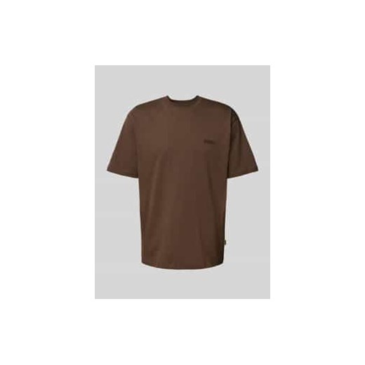 T-shirt o kroju oversized z wyhaftowanym logo ze sklepu Peek&Cloppenburg  w kategorii T-shirty męskie - zdjęcie 178273628
