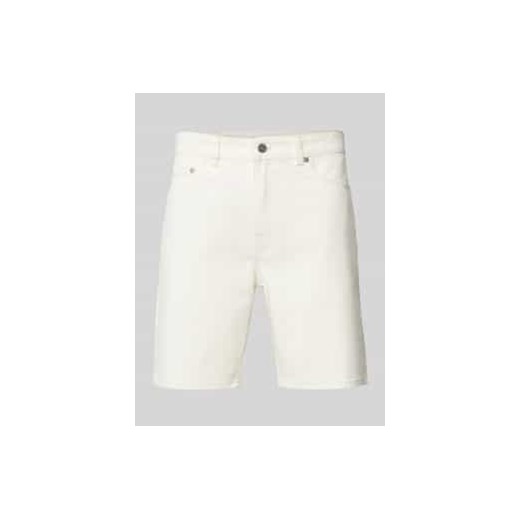 Bermudy jeansowe o kroju regular fit z 5 kieszeniami ze sklepu Peek&Cloppenburg  w kategorii Spodenki męskie - zdjęcie 178273676