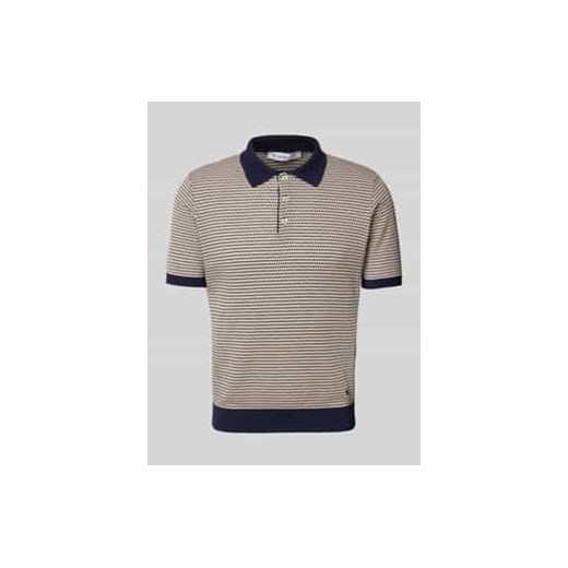 Koszulka polo z krótką listwą guzikową ze sklepu Peek&Cloppenburg  w kategorii T-shirty męskie - zdjęcie 178273749