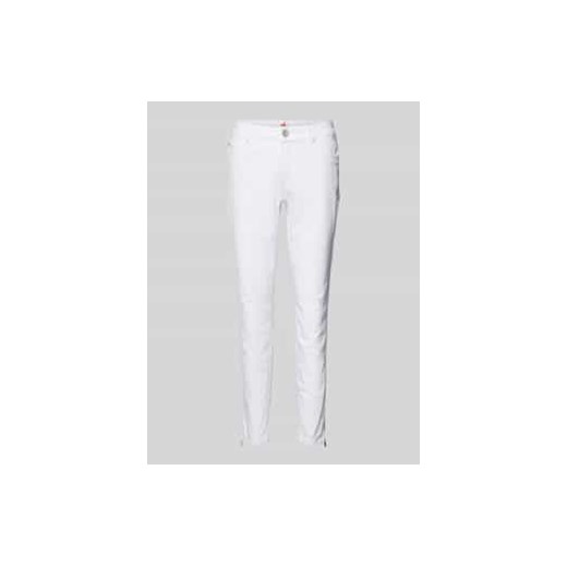 Jeansy o skróconym kroju slim fit model ‘Italy’ ze sklepu Peek&Cloppenburg  w kategorii Jeansy damskie - zdjęcie 178273767