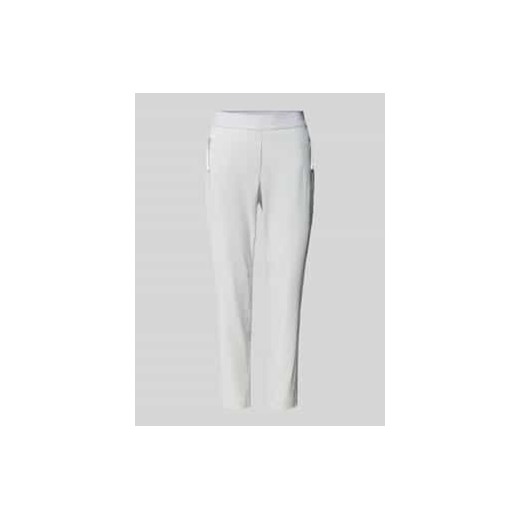 Spodnie skrócone o kroju slim fit ze sklepu Peek&Cloppenburg  w kategorii Spodnie damskie - zdjęcie 178273815