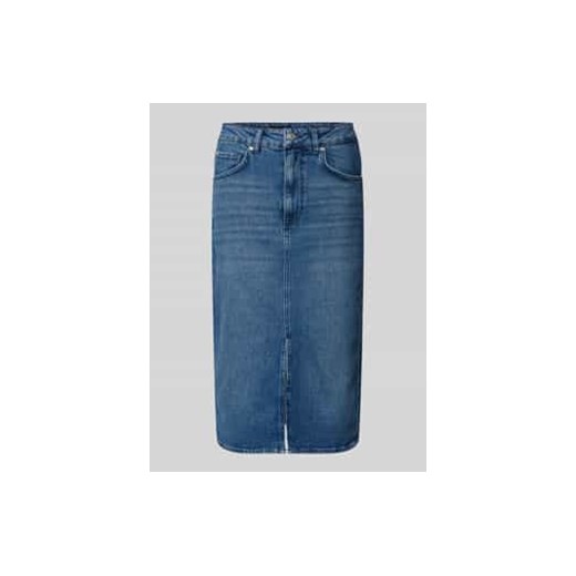 Spódnica jeansowa z 5 kieszeniami ze sklepu Peek&Cloppenburg  w kategorii Spódnice - zdjęcie 178273835