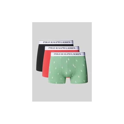 Obcisłe bokserki z elastycznym paskiem z logo w zestawie 3 szt. ze sklepu Peek&Cloppenburg  w kategorii Majtki męskie - zdjęcie 178273878
