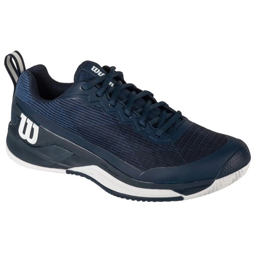 Buty do tenisa Wilson Rush Pro 4.5 Clay WRS333660 granatowe ze sklepu ButyModne.pl w kategorii Buty sportowe męskie - zdjęcie 178274596