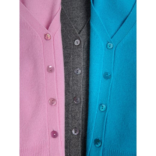 Reserved - Wełniany kardigan - jasnoturkusowy Reserved XL Reserved
