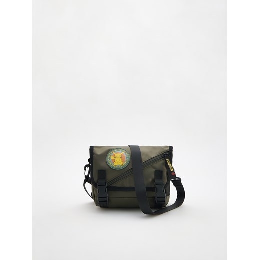Reserved - Torba Pokémon - ciemnozielony ze sklepu Reserved w kategorii Torby i walizki dziecięce - zdjęcie 178277375