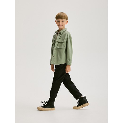 Reserved - Spodnie z ociepleniem - czarny ze sklepu Reserved w kategorii Spodnie chłopięce - zdjęcie 178277587