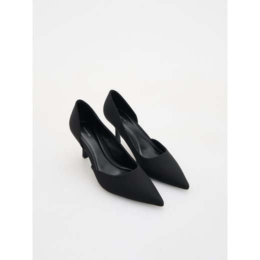 Reserved - Czółenka na szpilce - czarny Reserved 42 Reserved